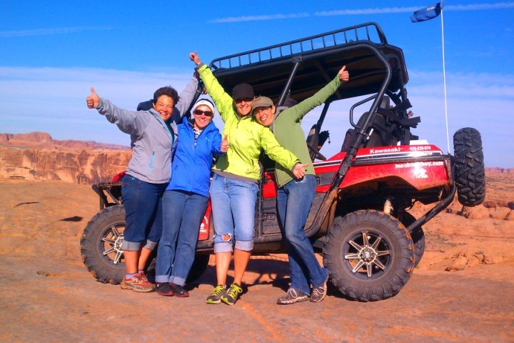 Moab UT UTV Tour Guests